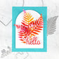 Hero Arts Hello Rainforest Leaves Die Set