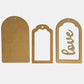 Stamperia Crafty shapes: Timeless Tag