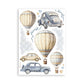 Stamperia Washi pad 8 sheets A5 - Timeless