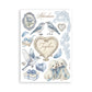 Stamperia Washi pad 8 sheets A5 - Timeless