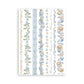 Stamperia Washi pad 8 sheets A5 - Timeless