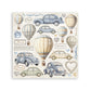 Stamperia Stickers mm 165x165 4 sheets - Timeless