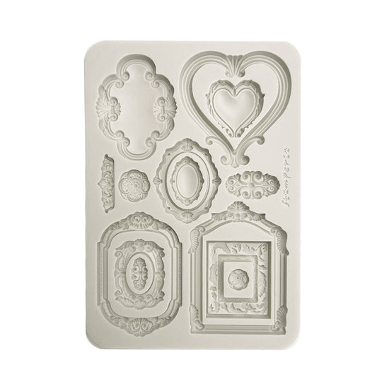 Stamperia Silicon mould A5 - Timeless frames