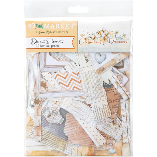 49 And Market Die-Cut Elements Little Dreamer/Little Celebrations