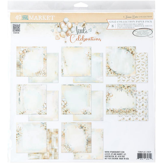 49 And Market Collection Pack 12"X12" Little Celebrations