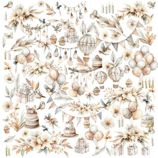 49 And Market Laser Cut Outs Elements Little Celebrations