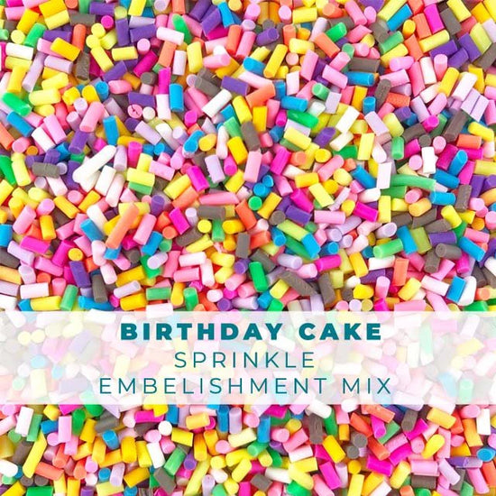 Trinity Stamps Birthday Cake Sprinkle Embellishment Mix