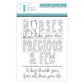 Trinity Stamps Nurse Appreciation 3x4 Stamp Set