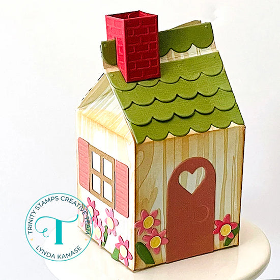 Trinity Stamps Milk Carton House Add-On Die Set - Lynda Kanase Collection