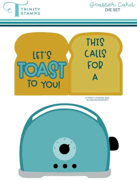 Trinity Stamps Toaster Card Die Set