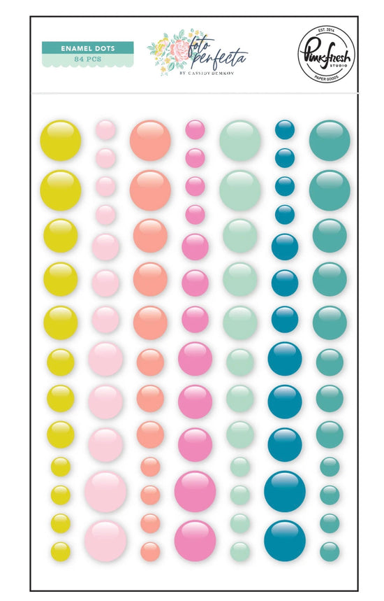 Pinkfresh Foto Perfecta: Enamel Dots
