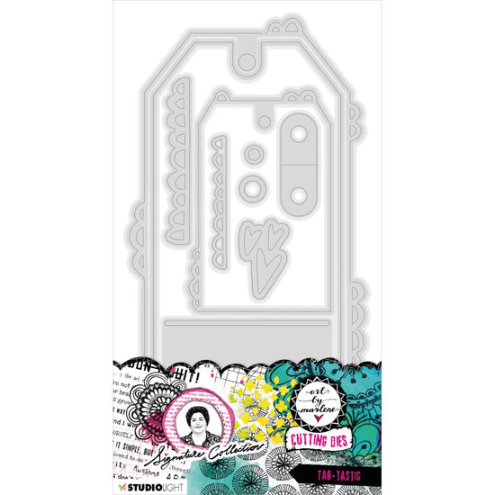 Art By Marlene Signature Collection Cutting Die Nr. 727, Tag-tastic