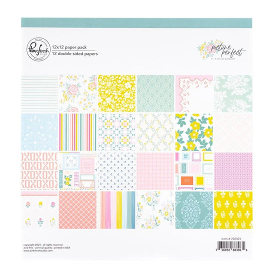 Pinkfresh Foto Perfecta: 12x12 Paper Pack
