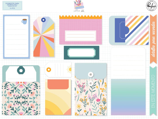 Pinkfresh Las cosas sencillas: Journaling Bits