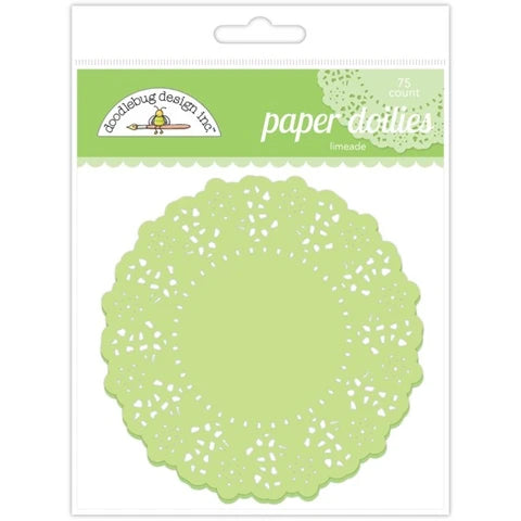 Doodlebug Doilies 4.5" 75/Pkg Limeade