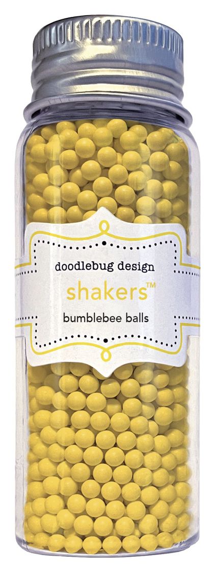 Doodlebug Shakers Balls Bumblebee