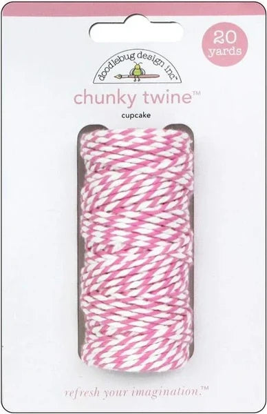 Doodlebug Chunky Twine 20yd Cupcake
