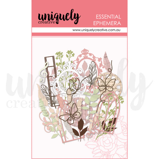 Uniquely Creative VINTAGE LAYERING EPHEMERA
