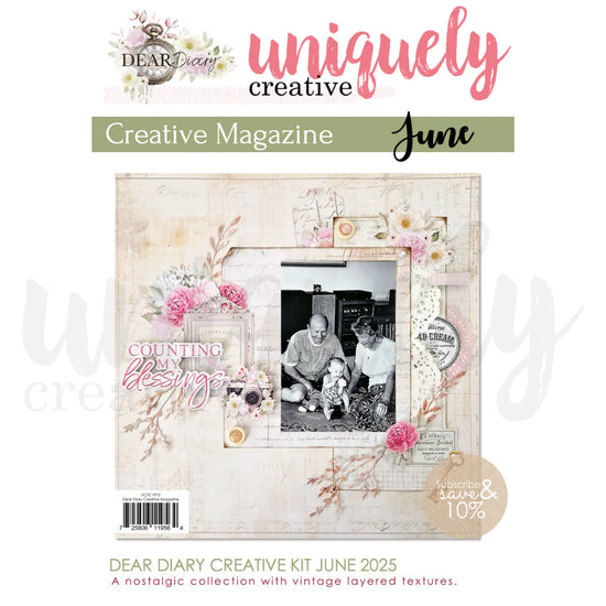 Uniquely Creative JUNE 2025 - DEAR DIARY MAGAZINE