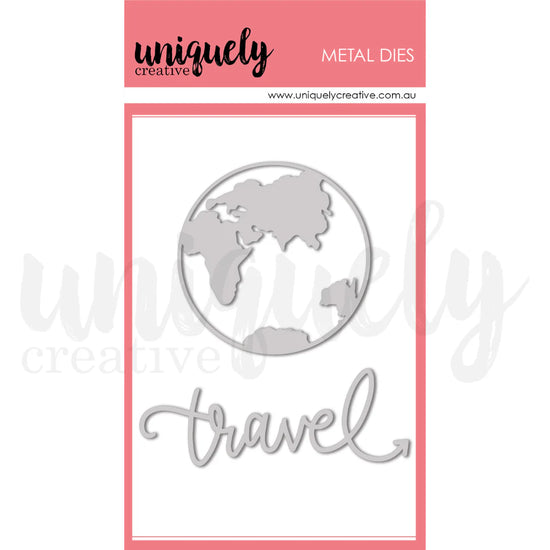 Uniquely Creative TRAVEL THE WORLD DIE