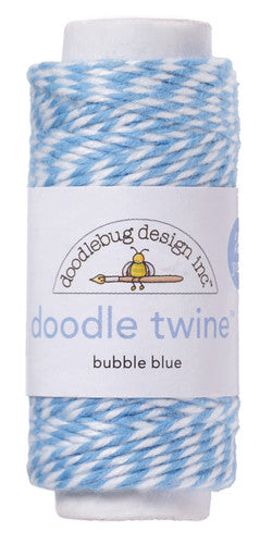 Doodlebug Twine Singles 20yd Bubble Blue