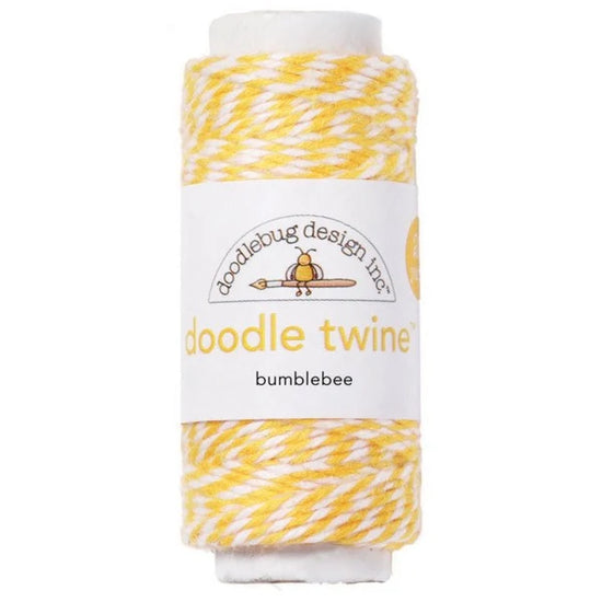 Doodlebug Twine Singles 20yd Bumblebee