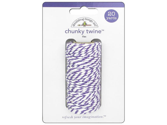 Doodlebug Chunky Twine 20yd Lilac