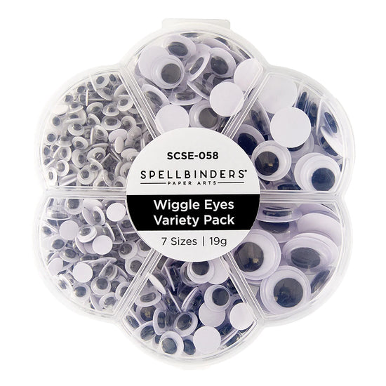 Spellbinders Wiggle Eyes Variety Pack