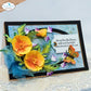 Elizabeth Craft Bloom Wildy Sentiments stamp