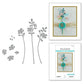 Spellbinders SEALED BLOOMS ETCHED DIES FROM THE SEALED BY SPELLBINDERS COLLECTION