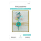 Spellbinders SEALED BLOOMS ETCHED DIES FROM THE SEALED BY SPELLBINDERS COLLECTION