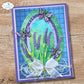 Elizabeth Craft Floral Greenery 4 die