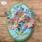 Elizabeth Craft Floral Greenery 4 die