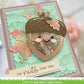 Lawn Fawn stitched acorn frame die