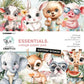 Studio Light Collage Paper Pad Summer Breeze Essentials 36 Sheets