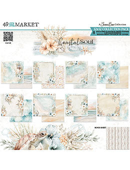 49 & Market COASTAL SOUL 12X12 COLLECTION Pack