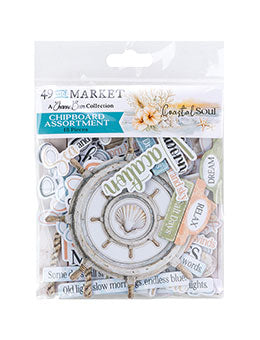 49 & Market COASTAL SOUL CHIPBOARD SET