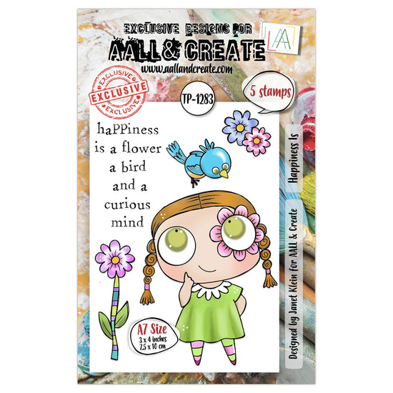 AALL and Create - A7 Stamp Set - Happiness is