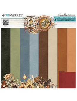 49 & Market COUNTRY HEART CAFE 12X12 SOLIDS Pack