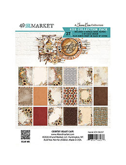 49 & Market COUNTRY HEART CAFE 6X8 COLLECTION Pack