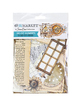 49 & Market COUNTRY HEART CAFE DIE CUT ELEMENTS