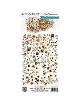 49 & Market COUNTRY HEART CAFE LASER CUT WILDFLOWERS