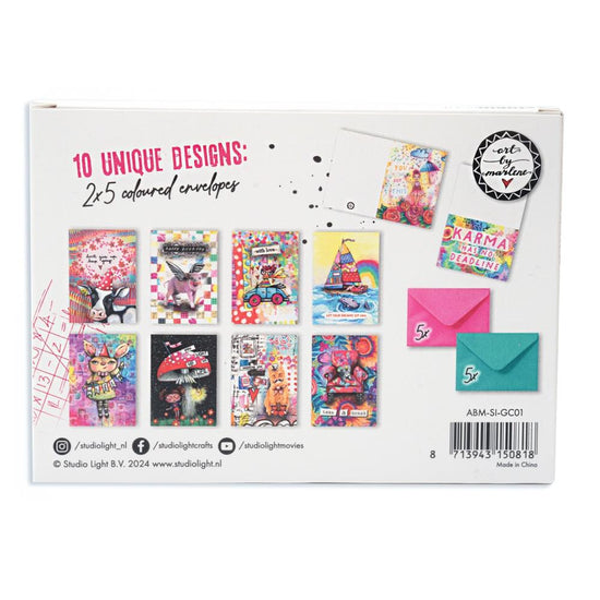 Art By Marlene Signature Collection Greeting Cards Nr. 01, 10 Designs