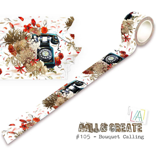 AALL And Create Washi Tape Bouquet Calling