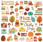 Simple Stories PUMPKINS & PLAID - CHIPBOARD PIECES