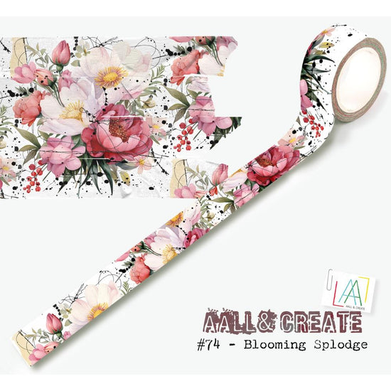 AALL And Create Washi Tape Blooming Splodge