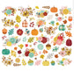 Simple Stories PUMPKINS & PLAID - FLORAL BITS & PIECES