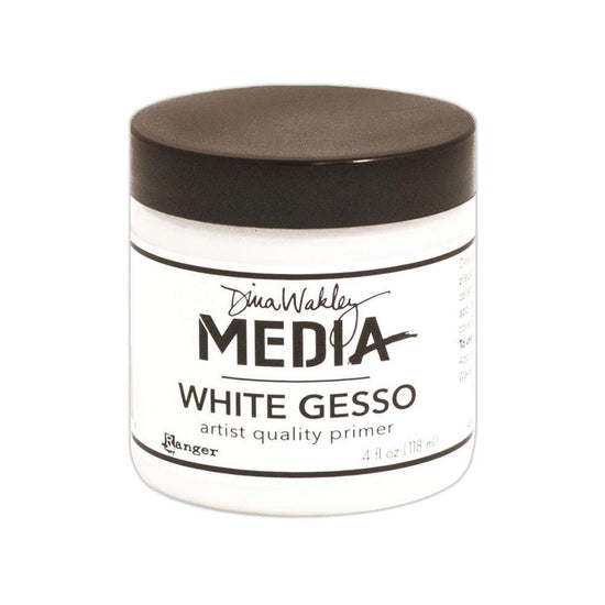 Dina Wakley Media Gesso 4oz Jar White