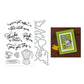 HERO ARTS PERK UP STAMP & CUT SET