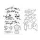 HERO ARTS PERK UP STAMP & CUT SET
